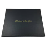 Foulard en soie de mûrier coffret fermé