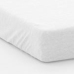 Alèse protège matelas en flanelle molletonée 100% coton BIO 200g Blanc