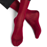 Chaussettes en soie pour homme brouilly