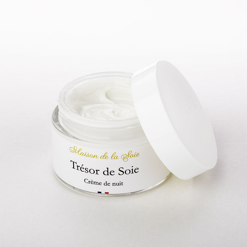 Soie Précieuse crème de nuit bio pot