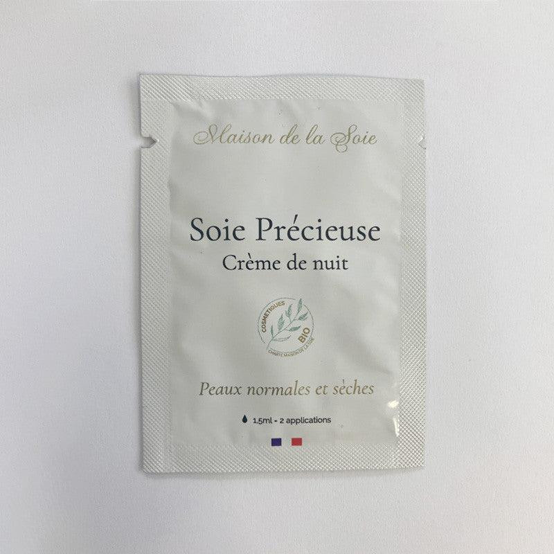 Echantillon gratuit Crème de nuit Trésor de Soie