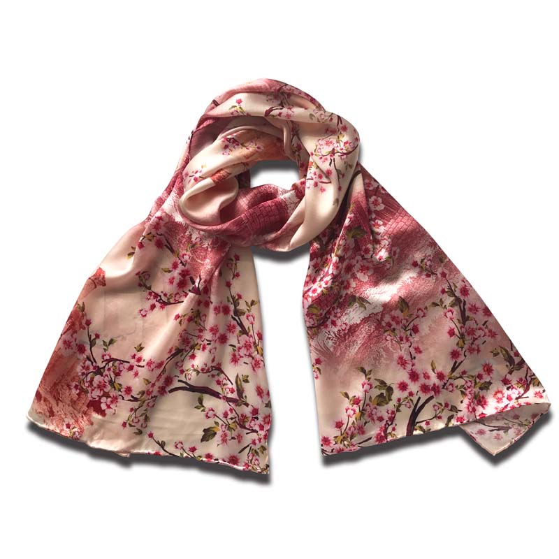 Foulard en soie Maison de la Soie Nagoya